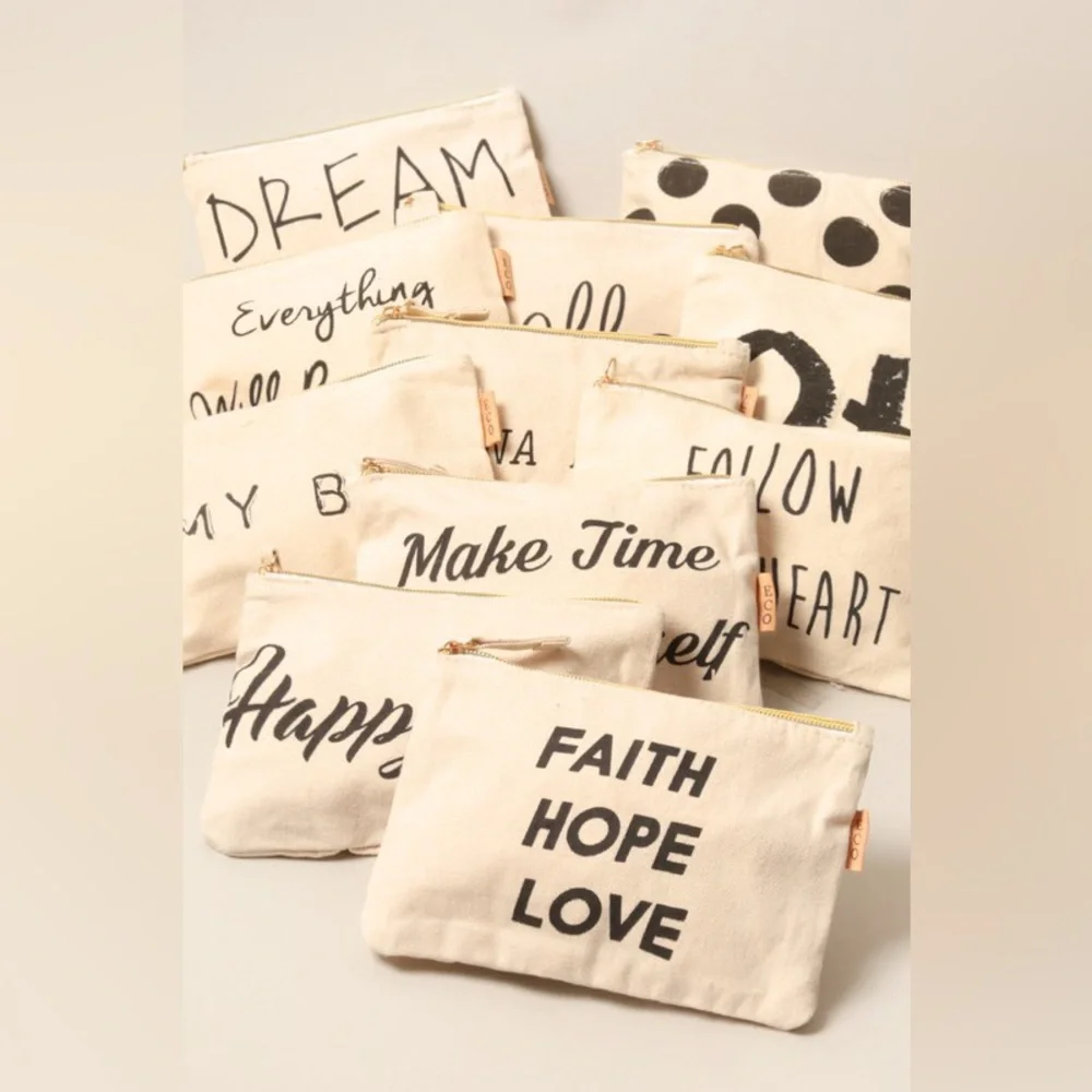 Bundle of 5 Cosmetic Bags - Picture 2 of 5